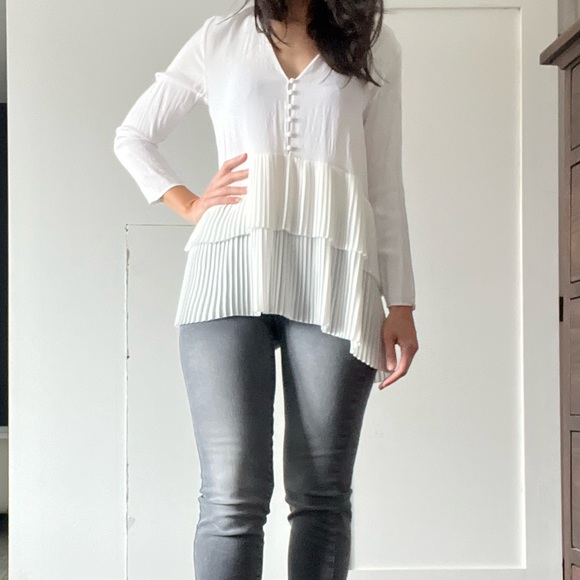 Massimo Dutti Pleated Tunic - Picture 1 of 4